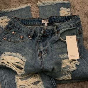 Tobi distressed jeans